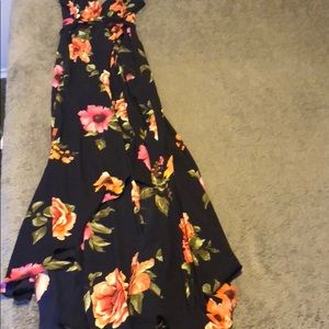 Long Floral Dress 🌸❤️
